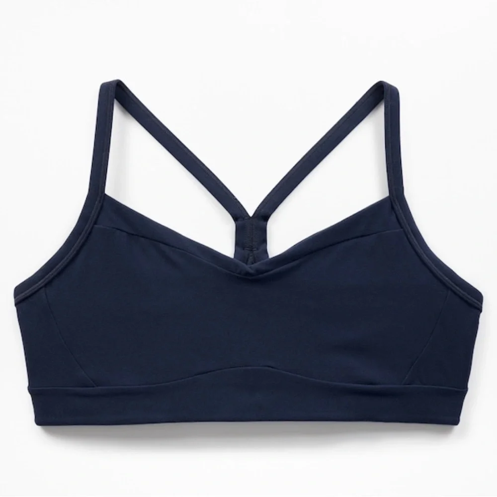 NWT Athleta Vital Navy Bra Size Medium(best for A-C Cups)